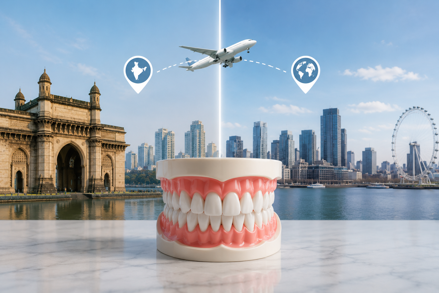 Full Mouth Rehabilitation Cost in India Compared to Abroad